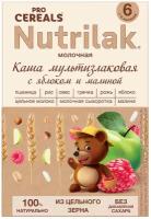Каша Nutrilak (InfaPrim) молочная PROCEREALS с яблоком и малиной (с 6 месяцев), 200 г