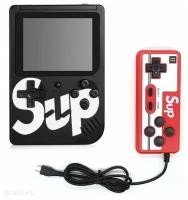 Игровая приставка консоль SUP Gamebox Plus 400 в 1 + джойстик, черный
