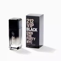 CAROLINA HERRERA парфюмерная вода 212 VIP Black, 100 мл, 100 г