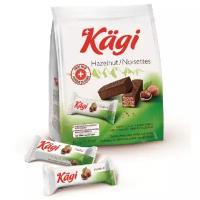 Вафли KAGI Hazelnut mini с кремом-фундук в молочном шоколаде 125г