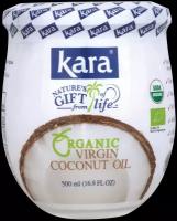 Масло кокосовое Organic Kara 100% 500мл