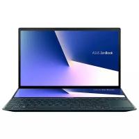 14" Ноутбук ASUS ZenBook Duo UX482EA-HY035T (1920x1080, Intel Core i5 2.4 ГГц, RAM 16 ГБ, SSD 512 ГБ, Win10 Home), 90NB0S41-M03290, Celestial Blue