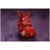 3D-конструктор оригами фигура Сердце подарочный набор на новый год 2022 для сборки полигональной фигуры