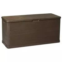 Садовый сундук для хранения вместительный TOOMAX WOODY'S LINE S BOX (56x117х45), 280 л, коричневый