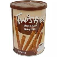 Вафельные трубочки Twisties с кофейным кремом эспрессо 400 г