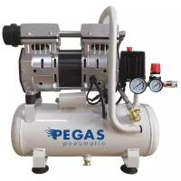 Компрессор безмасляный Pegas PG-601, 6 л, 0.75 кВт