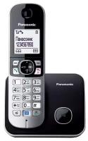 Радиотелефон PANASONIC KX-TG6811RUM черный/серый