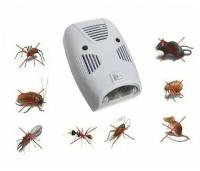 Отпугиватель грызунов и тараканов ультразвуковой Pest Repeller Aid/Отпугиватель ультразвуковой грызунов и насекомых