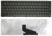 Клавиатура для ноутбука Asus K53T, русская, черная без рамки
