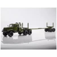 Масштабная модель игрушка Легендарные грузовики СССР КрАЗ-255Л1 1/43 modimio