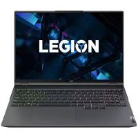 16" Ноутбук Lenovo Legion 5 Pro 16ACH6H (2560x1600, AMD Ryzen 5 3.3 ГГц, RAM 16 ГБ, SSD 512 ГБ, GeForce RTX 3060, Windows 11 Home), 82JQ00HCRU, Storm Grey
