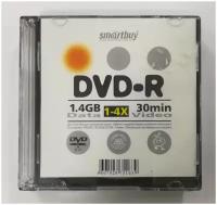 Диски Smartbuy DVD-R 1.4 Gb 30 min 4x (5 штук)