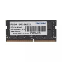 Оперативная память 16 ГБ 1 шт. Patriot Memory PSD416G26662S