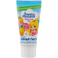 Зубная паста Happy Moments Волшебный фрукт от 1 до 8 лет, 60 мл