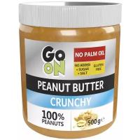 Go On Peanut Butter 100 % Peanuts Crunchy 500g Арахисовая паста