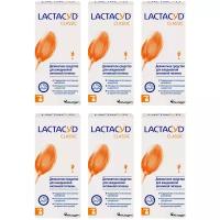 Набор гелей Lactacyd для ежедневной интимной гигиены, 6 упаковок