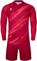 Вратарская форма KELME Long sleeve goalkeeper suit, красный, размер M