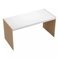 Письменный стол Interium Novus, ШхГ: 123х65 см, цвет: white