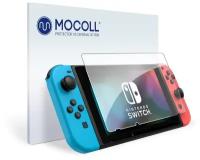 Гидрогелевая защитная пленка MOCOLL для дисплея игровой приставки Nintendo Switch (OLED-модель белая) Прозрачная матовая