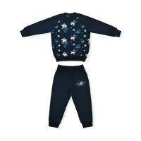 Комплект одежды LEO, размер 92, темно-синий