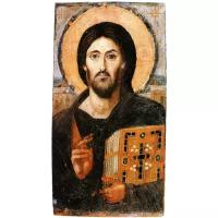 Икона Христос Пантократор (Синайский), 16.4х29.8 см