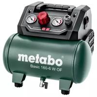Компрессор безмасляный Metabo Basic 160-6 W OF, 6 л, 0.9 кВт