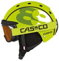 Горнолыжный шлем CASCO Mini Pro 89, Neon Green, S
