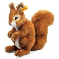Мягкая игрушка Steiff Niki Squirrel russet (Штайф Белка Ники рыжевато-бурая 21 см)