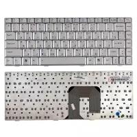 Клавиатура для ноутбуков Asus F6V, русская, серебристая