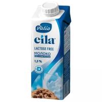 Молоко Valio ультрапастеризованное Eila без лактозы 1.5%, 1 шт. по 0.25 л