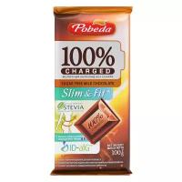Шоколад молочный без сахара "Чаржед" "Слим энд фит", 100г
