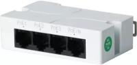 POE-удлинитель активный (Ethernet) 100Мб/с, разветвитель 3-портовый на DIN-рейку | ORIENT SWP-103-100