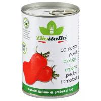 Томаты BioItalia очищенные в томатном соке, 400 г