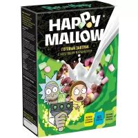 Готовый завтрак Happy Mallow Rick and Morty шарики кукурузные с хрустящим маршмеллоу, коробка, 240 г
