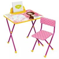 Комплект детской мебели стол + стул Nika Kids КП2/17 Маленькая принцесса