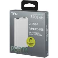 Внешний аккумулятор TFN Porta5 5000mAh white