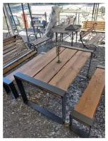 Комплект садовой мебели (стол и 2 скамейки)