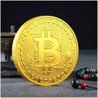 BOFOS / Монета сувенирная Bitcoin gold
