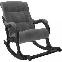 Кресло-качалка Модель 77, Венге, ткань Verona Antrazite Grey