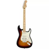 Fender Player Plus Strat HSS MN 3TSB электрогитара, цвет санберст, чехол в комплекте