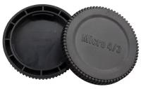 Защитная крышка JJC L-R7, для байонета объективов micro 4/3 + крышка для байонета камеры