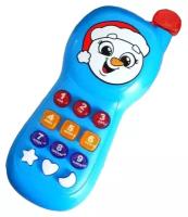 Интерактивная развивающая игрушка Zabiaka Весёлый снеговик 4156199