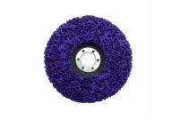 Круг тарельчатый шлифовальный из нетканого материала 125x22mm фиолетовый Orientcraft