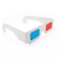 Анаглифные 3D очки красный/синий (5 шт./уп