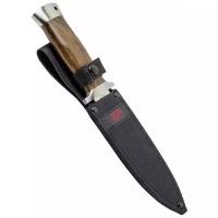 Нож туристический охотничий Pirat "Трофей", ножны кордура, длина клинка 14,5 см