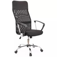 Компьютерное кресло Everprof Ultra T офисное, обивка: текстиль, цвет: черный