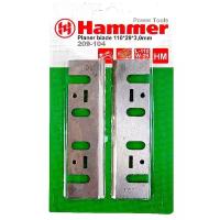 Набор ножей для электрорубанка Hammer 209-104 (2 шт.)