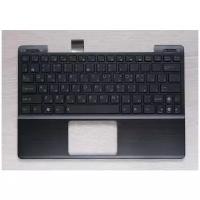 Клавиатура для ноутбука Asus Eee PC 1018PB черная с черным топкейсом