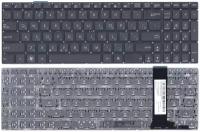 Клавиатура для ноутбука Asus N56VB, русская, черная