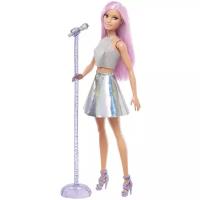 Кукла Barbie Профессии, DVF50 поп-звезда с микрофоном